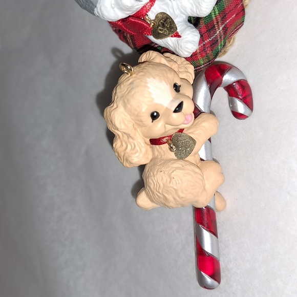 HALLMARK PUPPY LOVE 1991, 1992, 1993, 1994 FIRST 4 IN SERIES Ornaments - Picture 2 of 5